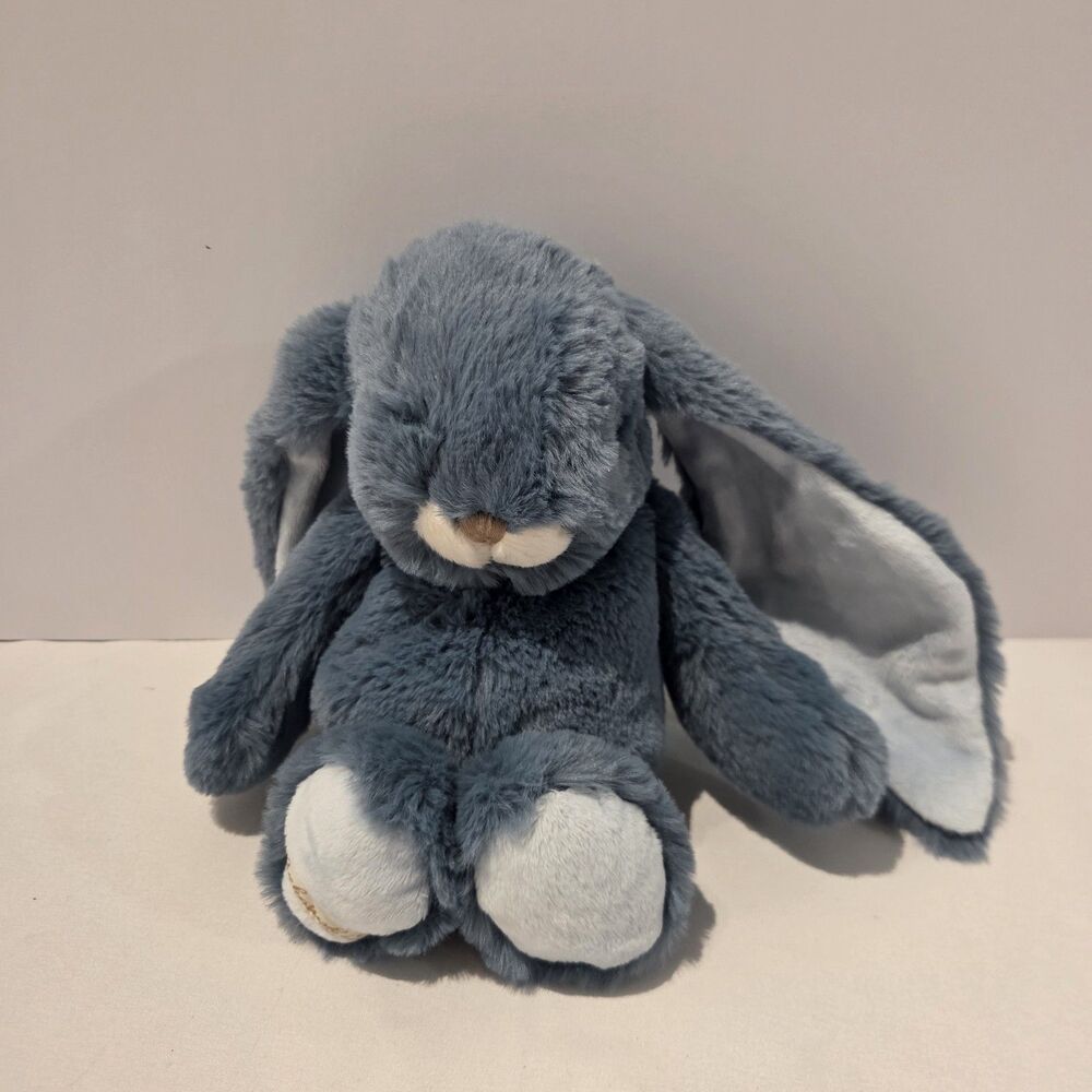 Bukowski Blue Bunny Plush Rabbit Sweden Stuffed Animal Floppy Soft